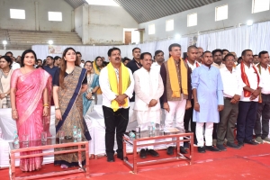 सेवा संकल्प अभियान के तहत कबीरधाम में निकली भव्य सेवा ज्योति यात्रा, उप मुख्यमंत्री  विजय शर्मा हुए शामिल