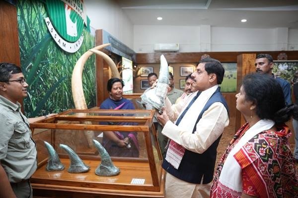 मुख्यमंत्री डॉ. यादव ने किया आसाम के वन्य जीव कन्वेंशन सेंटर का भ्रमण