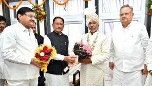 मुख्यमंत्री  साय गुरु खुशवंत साहेब के गृहप्रवेश कार्यक्रम में हुए शामिल