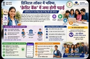 ​डिजिटल लॉकर में भविष्य, 'क्रेडिट बैंक' में जमा होगी पढ़ाई