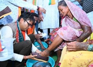 तमनार में आयोजित जिला स्तरीय पशु मेला में शामिल हुए वित्त मंत्री  ओ.पी. चौधरी