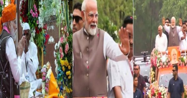 गुजरात में पीएम मोदी का रोड शो, बिरसा मुंडा जयंती समारोह में शामिल— 9,700 करोड़ की परियोजनाओं का करेंगे उद्घाटन