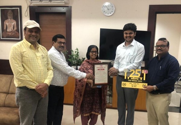 25 वर्षों की विकास यात्रा थीम पर बनी कृषि विभाग के प्रदर्शनी को मिला द्वितीय पुरस्कार