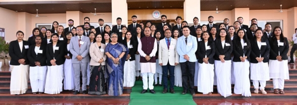 प्रशिक्षु न्यायाधीश लोकतंत्र के तीसरे स्तंभ के रूप में निभाएंगे महत्वपूर्ण भूमिका : मुख्यमंत्री  साय