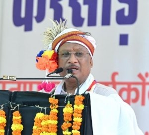 मुख्यमंत्री  विष्णुदेव साय कांकेर में बुढालपेन करसाड़ एवं मांदरी महोत्सव में हुए शामिल