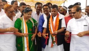 धमतरी जिले में प्रभारी मंत्री श्री लखमा ने 3.30 करोड़ रूपए की लागत से  निर्मित पुल का लोकार्पण किया