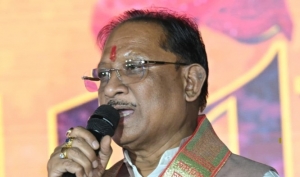 Chief Minister Shri Vishnu Deo Sai attends Hola Mohalla programme at Garhphuljhar Nanaksagar in Mahasamund&rsquo;s Basna.