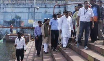 मंत्री शर्मा द्वारा छठ पूजा के लिये घाटों पर सुरक्षा-व्यवस्था के दिये निर्देश