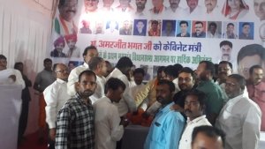 खाद्य एवं नागरिक आपूर्ति मंत्री अमरजीत भगत भैयाथान के दौरे पर