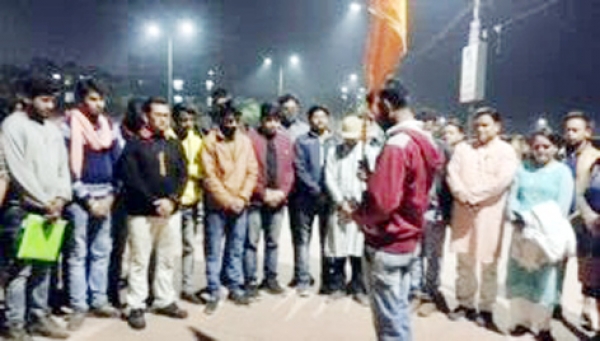 काश्मीर में हुए नरसंहार व हिंदुओं पर हुए अत्याचार की 31वीं वर्षगांठ पर विरोध रैली