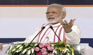 नरेंद्र मोदी का आरोप, किसानों की दुर्दशा के लिए &lsquo;नामदार&rsquo; जिम्मेवार