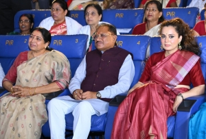 Salute to the unsung heroes of 26/11: Chief Minister Shri Sai attends the pre-launch screening of &lsquo;Bharat Bhagya Vidhata&rsquo;