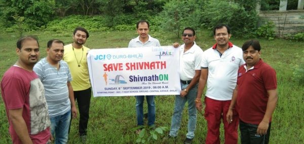 जेसीआई दुर्ग-भिलाई द्वारा शिवनाथ ऑन रन फॉर मैराथन दौड़ का आयोजन