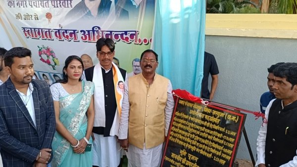 खाद्य मंत्री ने 2 करोड 23 लाख के विभिन्न निर्माण कार्यों का किया भूमिपूजन