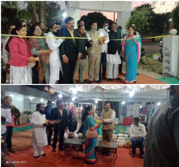 छत्तीसगढ़ कलाकृति जगार मेला का महापौर बाकलीवाल ने किया भव्य शुभारंभ
