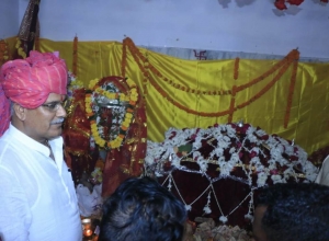 मुख्यमंत्री भूपेश बघेल बस्तर दशहरा की प्रमुख रस्म मावली परघाव में हुए शामिल