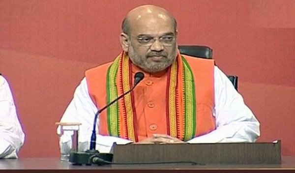 वंशवादी सेवा का पारिवारिक उद्यम बना दी गयी है कांग्रेस पार्टी: अमित शाह