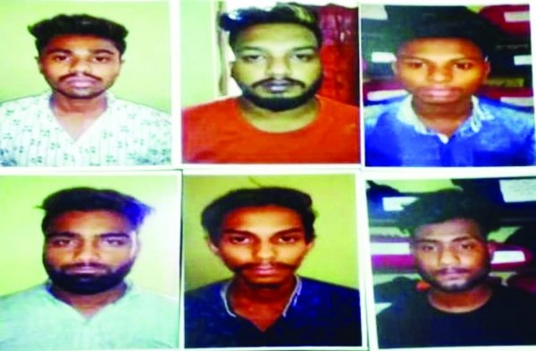 शराब के नशे में हुल्लड़ करते 6 युवक गिरफ्तार, 2 फरार