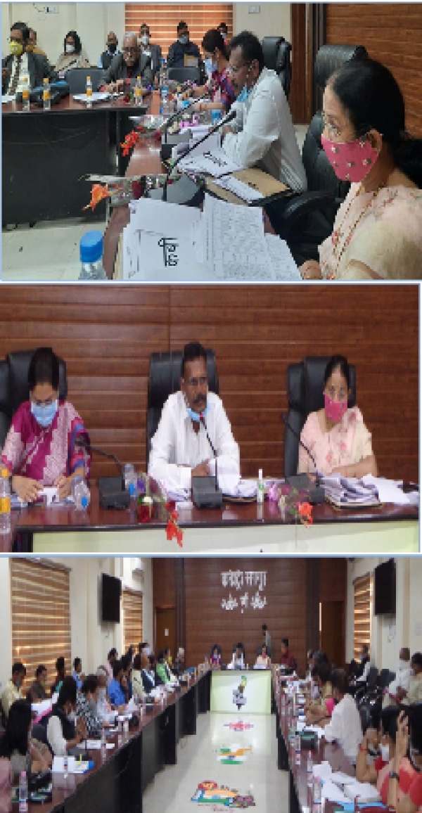 उच्च शिक्षा के प्राचार्याें की संभागस्तरीय बैठक, परिश्रम से ही मिलती है सफलता : देवांगन