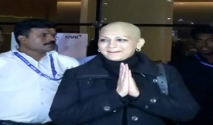 कैंसर की जंग जीतकर भारत लौटी सोनाली बेन्द्रे, कही यह इमोशनल बात