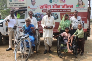 18 दिवसीय सर्विस ऑन व्हील्स अभियान बना जनसेवा की मिसाल, हजारों दिव्यांगजन एवं वृद्धजन लाभान्वित हजारों दिव्यांगजन एवं वृद्धजन लाभान्वित
