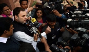 राफेल मामले में मोदी पर बरसे राहुल, कहा- PM को जांच से कोई नहीं बचा सकता