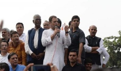 प्रधानमंत्री मोदी का भ्रष्टाचार बंद होने तक हम लड़ेंगे: राहुल