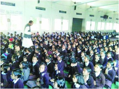 सशिमं प्राथमिक के बच्चों ने ली शपथ