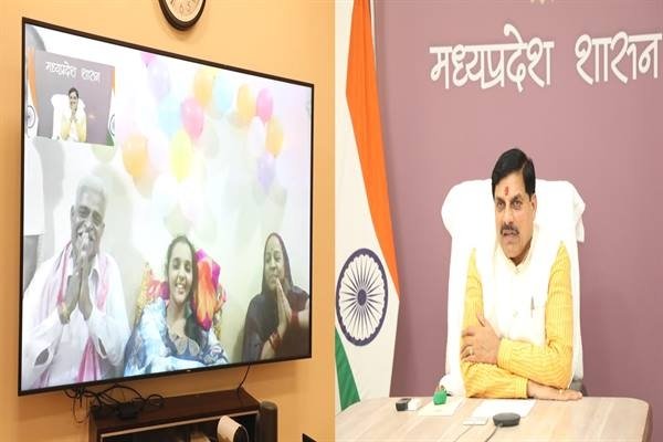 मुख्यमंत्री डॉ. यादव ने कुमारी संस्कृति से वीसी से की बात