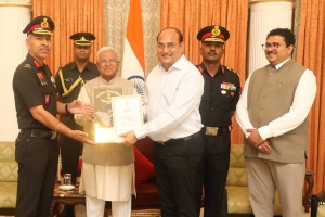 सशस्त्र सेना झंडा निधि में योगदान, राष्ट्र भक्ति की सशक्त अभिव्यक्ति : राज्यपाल श्री पटेल