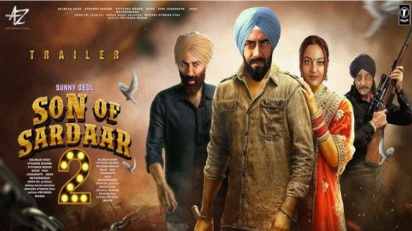 Ajay Devgn लौटे दमदार लुक में, ‘Son Of Sardaar 2’ का ट्रेलर हुआ लॉन्च
