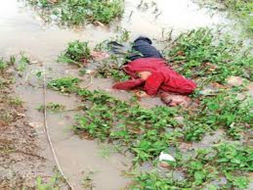 सहसपुर लोहारा थाना क्षेत्र के बीरेन्द्र नगर में खंभे से टूटकर नाले में गिरे हाइटेंशन तार के करंट से एक ग्रामीण की मौत