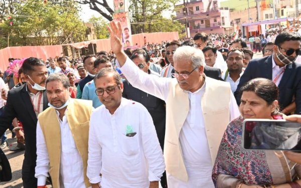 मुख्यमंत्री ने दी बिलासपुर को बड़ी सौगात : तिफरा फ्लाई ओवर ब्रिज का किया लोकार्पण