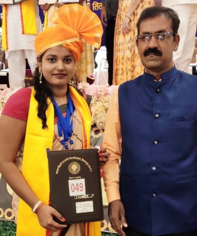 जिले के एक छोटे से गांव की बेटी ने किया कमाल