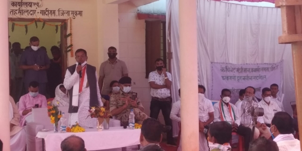 राजस्व संबंधी कार्यों के लिए अब नहीं जाना पड़ेगा  जिला मुख्यालय: कवासी लखमा