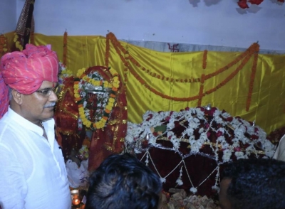 मुख्यमंत्री भूपेश बघेल बस्तर दशहरा की प्रमुख रस्म मावली परघाव में हुए शामिल